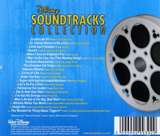 Disney Soundtracks [CD]