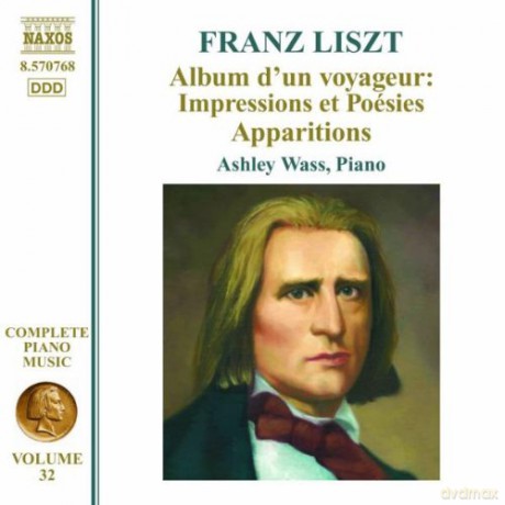 Ashley Wass: Lisztpiano Music 32 Dun Voyageur [CD]