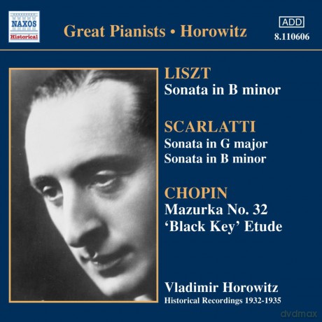 Vladimir Horowitz: Lisztsonata In B Minor [CD]