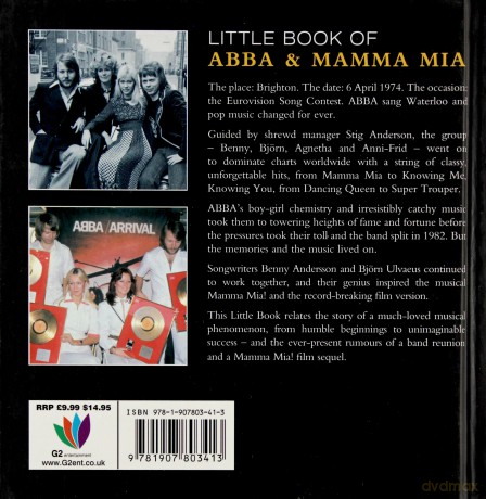 ABBA: Little Book Of [KSIĄŻKA]