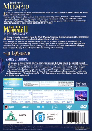 Little Mermaid Triplepack [3DVD]