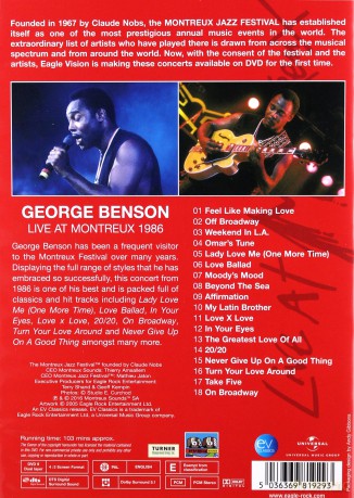 George Benson: Live At Montreux 1986 [DVD]