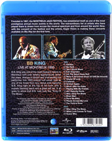 B.B. King: Live At Montreux 1993 [Blu-Ray]