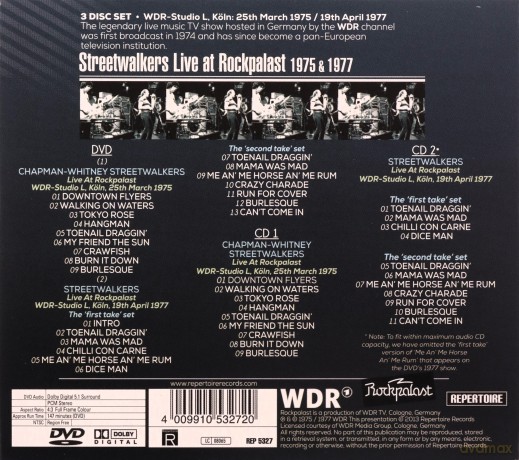 Streetwalkers: Live At Rockpalast [2CD]