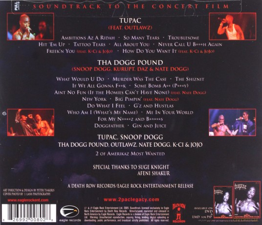 2pac: Live At The House Of Blues [CD]