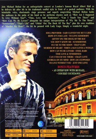 Michael Bolton: Live At The Royal Albert Hall [DVD]