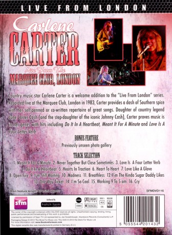 Carlene Carter: Live From London [DVD]
