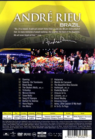 Andre Rieu: Live In Brazil [DVD]