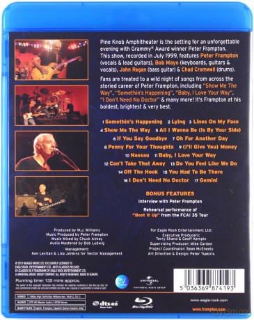 Peter Frampton: Live In Detroit [Blu-Ray]