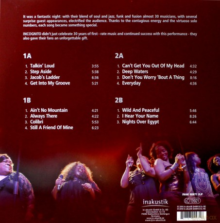 Incognito: Live In London - The 30Th Anniversary Concert [2xWinyl]