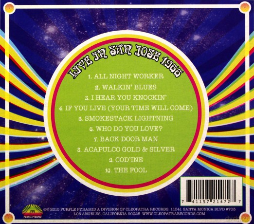 Quicksilver Messenger Service: Live In San Jose - September 1966 [CD]