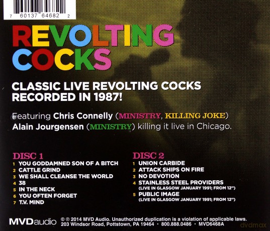Revolting Cocks: Live! You Goddamned Son Of A Bitch [2CD]