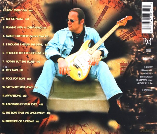 Walter Trout Band: Livin Every Day [CD]