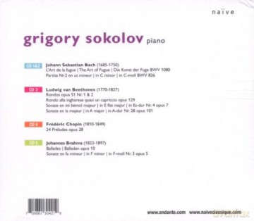 Sokolov: Bach, Beethoven... (Boxed Set) [5CD]