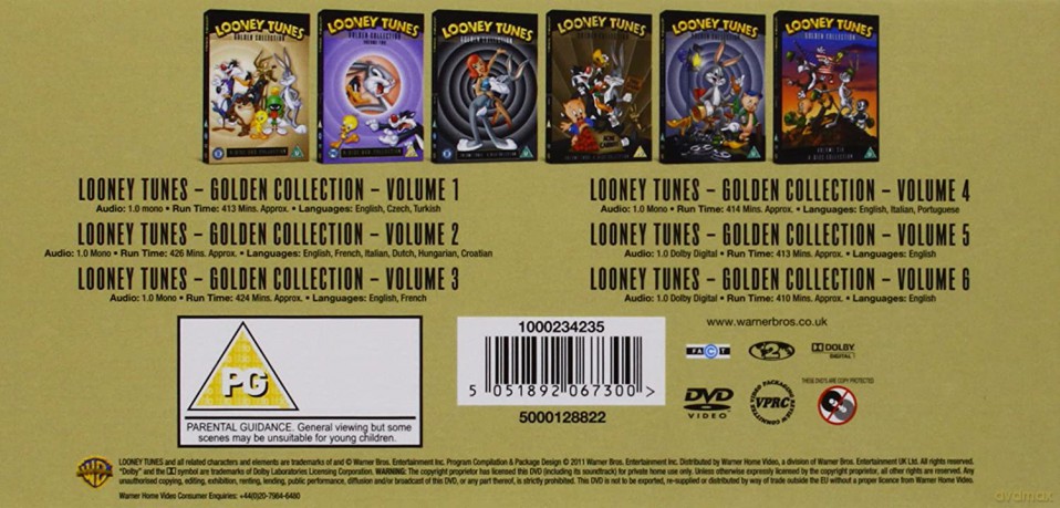 Looney Tunes Golden Collection [BOX] [24DVD]
