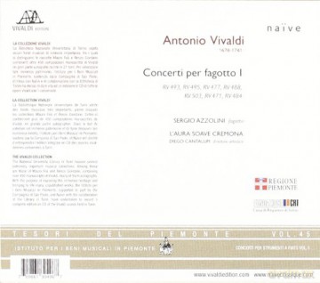 Vivaldi: Concerti Per Fagotto I [CD]