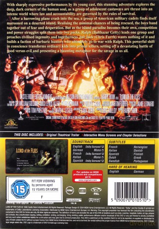 Lord Of The Flies (Władca much) [DVD]