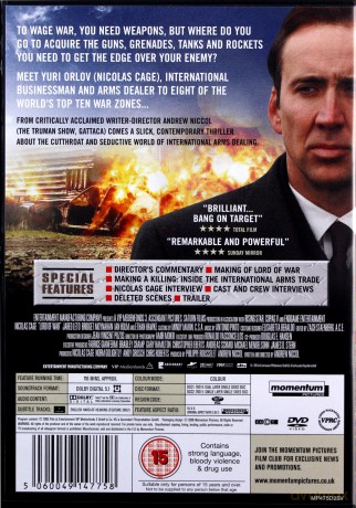 Lord Of War (Pan życia i śmierci) [2DVD]