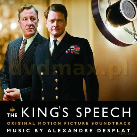 King's Speech soundtrack (Jak Zostać Królem) (Alexandre DESPLAT) [CD]