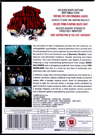 Lost Continent (Zaginiony kontynent) [DVD]