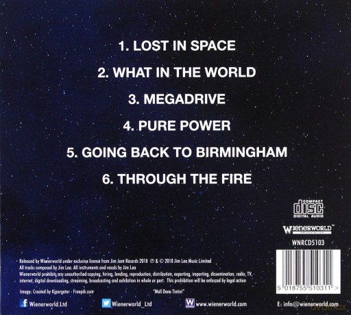 Jim Lea: Lost In Space [CD]