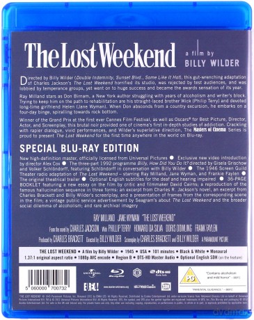 Lost Weekend (Stracony weekend) [Blu-Ray]