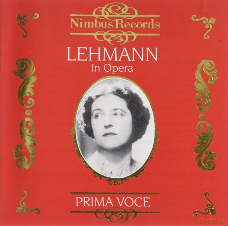 Lotte Lehmann: Lotte Lehmann 1916-1921 [CD]