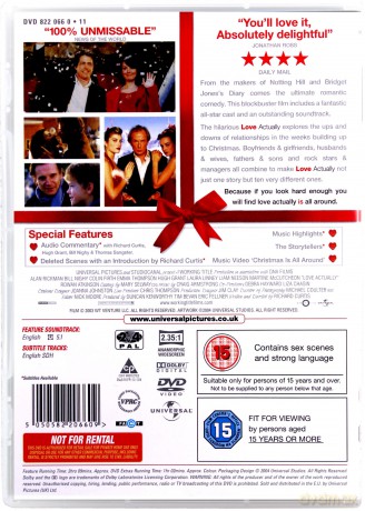 Love Actually (To właśnie miłość) [DVD]