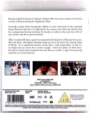 Love And Death (Miłość i śmierć) [Blu-Ray]