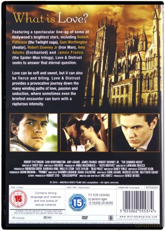 Love And Distrust (Miłość i brak zaufania) [DVD]