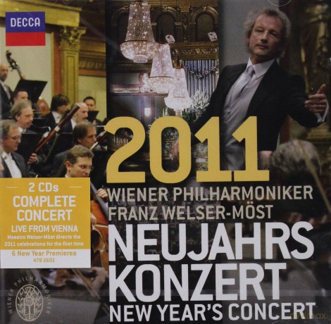 Wiener Philharmoniker: New Year's Day Concert 2011 [2CD]