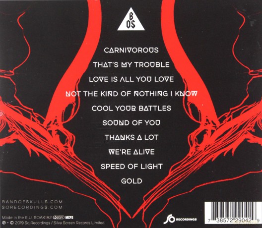 Band Of Skulls: Love Is All You Love [CD]
