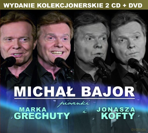 Michał Bajor: Piosenki Marka Grechuty i Jonasza Kofty (Wydanie Kolekcjonerskie) (digipack) [2CD]+[DVD]