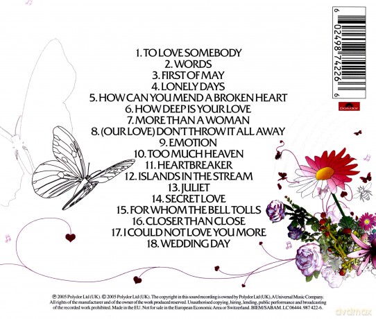 Bee Gees: Love Songs [CD]