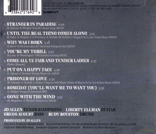 Jd Allen: Love Stone [CD]