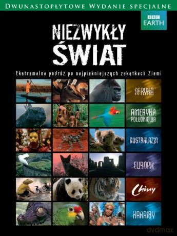 Niezwykły świat: Afryka / Ameryka Południowa / Australazja / Chiny / Europa / Karaiby (BBC) BOX [12DVD]