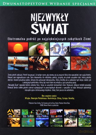 Niezwykły świat: Afryka / Ameryka Południowa / Australazja / Chiny / Europa / Karaiby (BBC) BOX [12DVD]