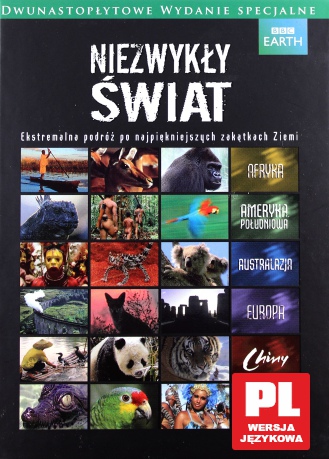Niezwykły świat: Afryka / Ameryka Południowa / Australazja / Chiny / Europa / Karaiby (BBC) BOX [12DVD]