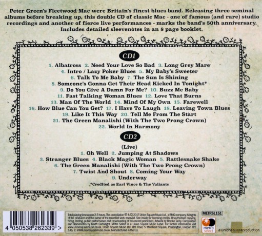 Fleetwood Mac: Love That Burns The Blues Years [2CD]