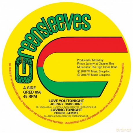 Johnny Osbourne: Love You Tonight [Winyl]