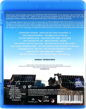 The Australian Pink Floyd Show: Everything Under the Sun [Blu-Ray]