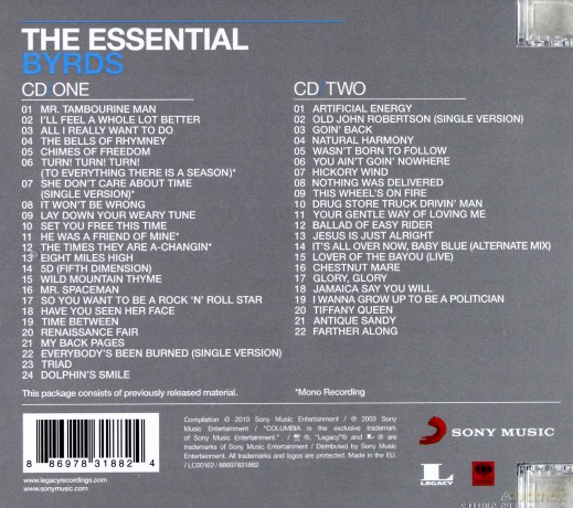 The Byrds: The Essential Byrds [2CD]
