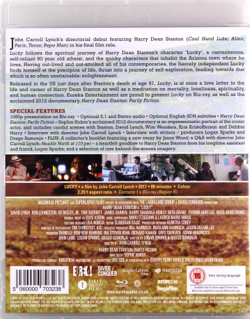 Lucky (Szczęściarz) [Blu-Ray]