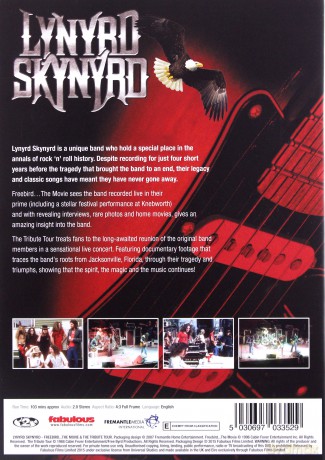 Lynyrd Skynyrd Freebird [DVD]