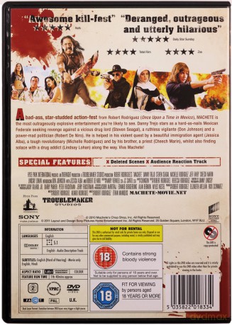 Machete (Maczeta) [DVD]