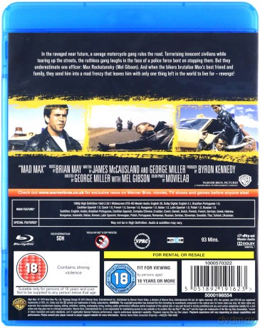 Mad Max [Blu-Ray]