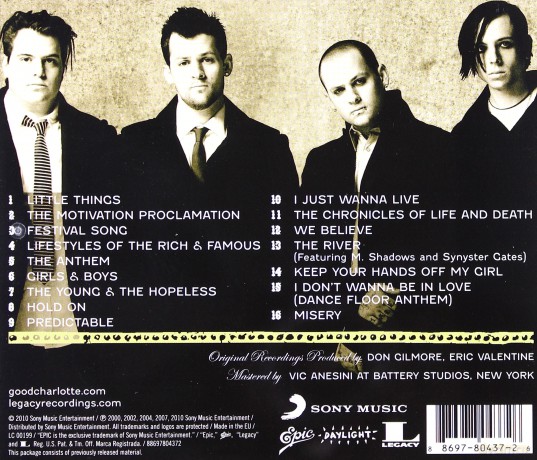 Good Charlotte: Greatest Hits [CD]