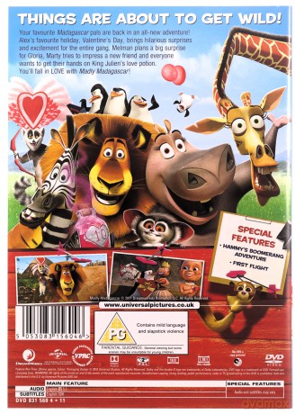 MADLY MADAGASCAR - 2018 Artwork Refresh (Zakochany Madagaskar) [DVD]