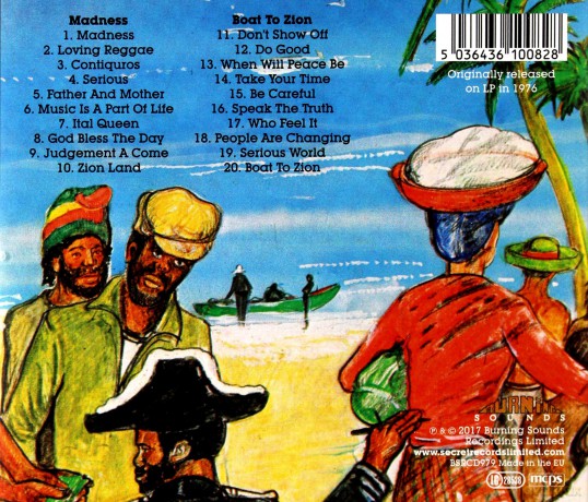 Mighty Maytones: Madness+ Boat To Zion [CD]