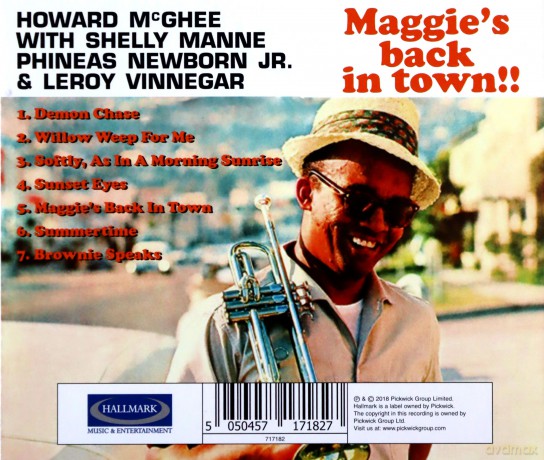 Howard Mcghee: Maggies Back In Town!! [CD]